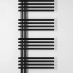 Sapho NYMPHA fürdőszobai radiátor, 500x1520 mm, 625 W, matt fekete (LLN152B)