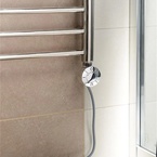 Aqualine elektromos fűtőpatron termosztáttal, 300 W, króm (LT67443)