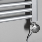 Aqualine elektromos fűtőpatron termosztáttal, 300 W, króm (LT67443)