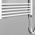 Sapho METRO-E elektromos radiátor, 500x1060 mm, 400 W, fehér (ME410)