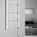 Sapho METRO-E elektromos radiátor, 500x1060 mm, 400 W, fehér (ME410)