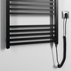 Sapho METRO-E elektromos radiátor, 500x1340 mm, 500 W, matt fekete (ME513B)
