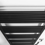 Sapho METRO-E elektromos radiátor, 500x1340 mm, 500 W, matt fekete (ME513B)