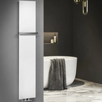 Sapho SMARTELLA fürdőszobai radiátor, 250x1490 mm, 403 W, matt fehér (MI1427)