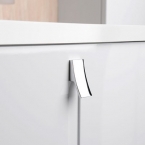 MITRA mosdótartó szekrény, 2 fiókkal, 59,5x70x46cm, fehér (MT061)