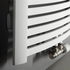 AQUALINE STING fürdőszobai radiátor, 550x1741mm, 839W, fehér (NG517)