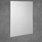 Sapho NOTION SLIM keretes tükör, 60x80 cm, matt fehér