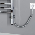 Sapho ONE elektromos termosztátos fűtőpatron, 300 W, króm (ONE-C-300)