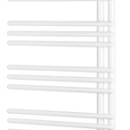 Aqualine POSEIDON fürdőszobai radiátor, 450x1140 mm, 379 W, fehér (PS411)