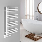 Aqualine POSEIDON fürdőszobai radiátor, 450x740 mm, 249 W, fehér (PS474)