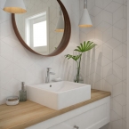 Deante Arnika mosdó csaptelep, ECO-perlátor 4.5 l/perc, Króm, BQAE020M