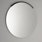 Sapho MOON LED világítás tükör fölé, 7,5 W, 230 V, 502x12x22 mm, R350 mm, matt fekete