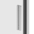 Sanotechnik SANOSLIM csuklóajtó, 100 cm, króm (SLF100)