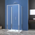 Sanotechnik SANOSLIM csuklóajtó, 80 cm, króm (SLF80)