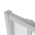Sanotechnik SANOSLIM pivot zuhanyajtó, 100 cm, króm (SLH100)