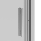 Sanotechnik SANOSLIM tolóajtó, 100 cm, króm (SLS100)