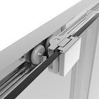 Sanotechnik SANOSLIM tolóajtó, 120 cm, króm (SLS120)