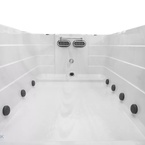 Sanotechnik IBIZA SWIM SPA kültéri masszázsmedence, gyöngyházfehér (SPA50)