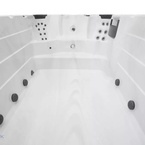 Sanotechnik IBIZA SWIM SPA kültéri masszázsmedence, gyöngyházfehér (SPA50)