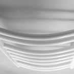 Aqualine SUPE elektromos törölközőszárító radiátor, 360x810 mm, 107 W, fehér (SU140)