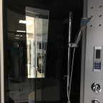 Aqualife Brill 8081 Fekete hidromasszázs zuhanykabin