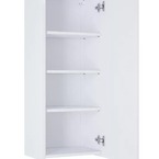 AREZZO design univerzális felsőszekrény bármely modellhez 40 cm-es, 1 ajtós (31,6) mf fehér – enteriőrkép