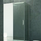 Radaway Espera KDJ szögletes tolóajtós tükrös zuhanykabin