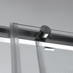 Altis line zuhanyajtó átlátszó üveggel