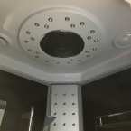 Aqualife Brill 8081 Fekete hidromasszázs zuhanykabin