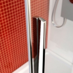 Polysan Lucis Line zuhanykabin eltolható ajtó + fix oldalfallal
