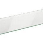 AQUALINE SAMBA üvegpolc, 52x11,7cm, átlátszó üveg (SB115)