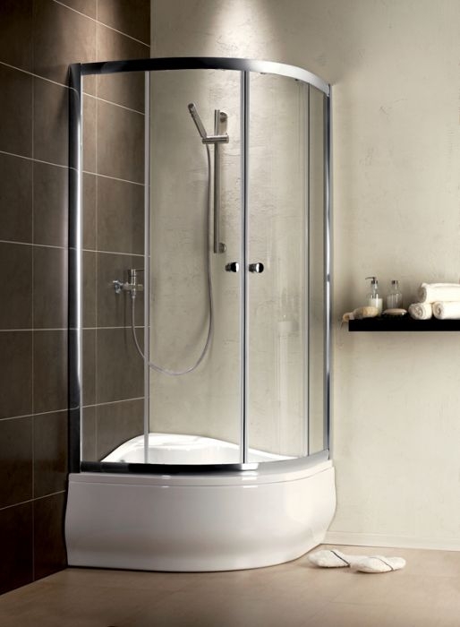 Radaway Premium A1700 íves görgős zuhanykabin